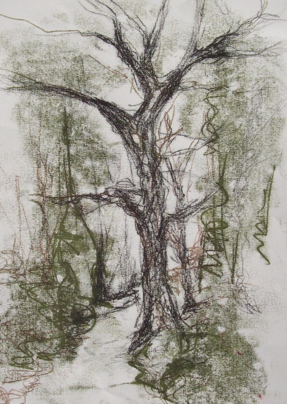 Tree Monoprints Artelephant Online